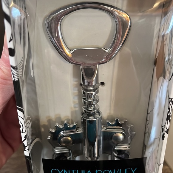 Corkscrew wine opener Cynthia Rowley bejeweled NIB - Picture 4 of 9